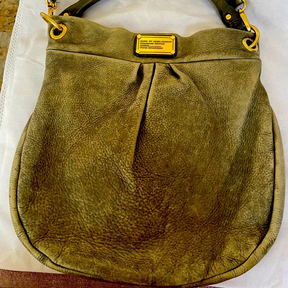 Marc by Marc Jacobs green hobo cross-body